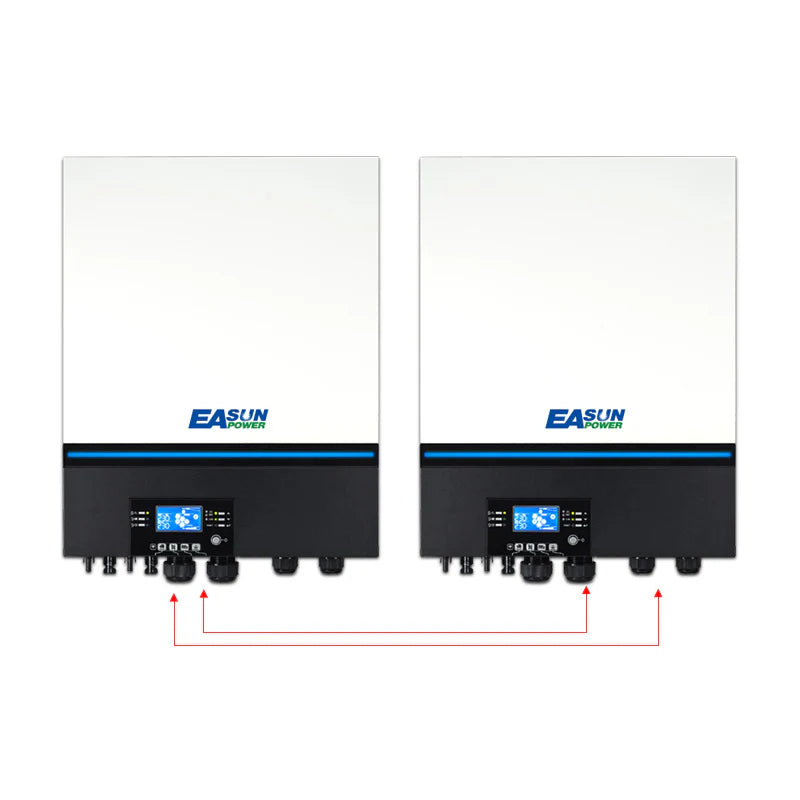 Easun Invertor solar 11KW 150A MPPT Controler de încărcare solară WiFi încorporat