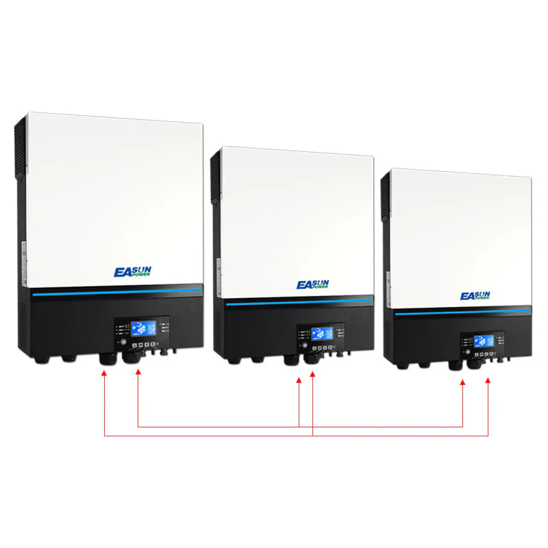 Easun Invertor solar 11KW 150A MPPT Controler de încărcare solară WiFi încorporat