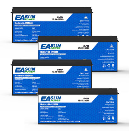 [0% TVA] Easun Pachet acumulator 12.8V 200AH LiFePO4 Grand
