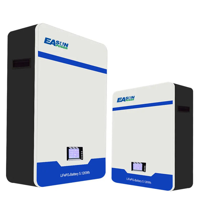 Baterie LiFePO4 48 V (51,2 V) 100/200/300 Ah (~5,12/10,24/15,36 kWh) montată pe perete pentru stocare fotovoltaică/Off-Grid