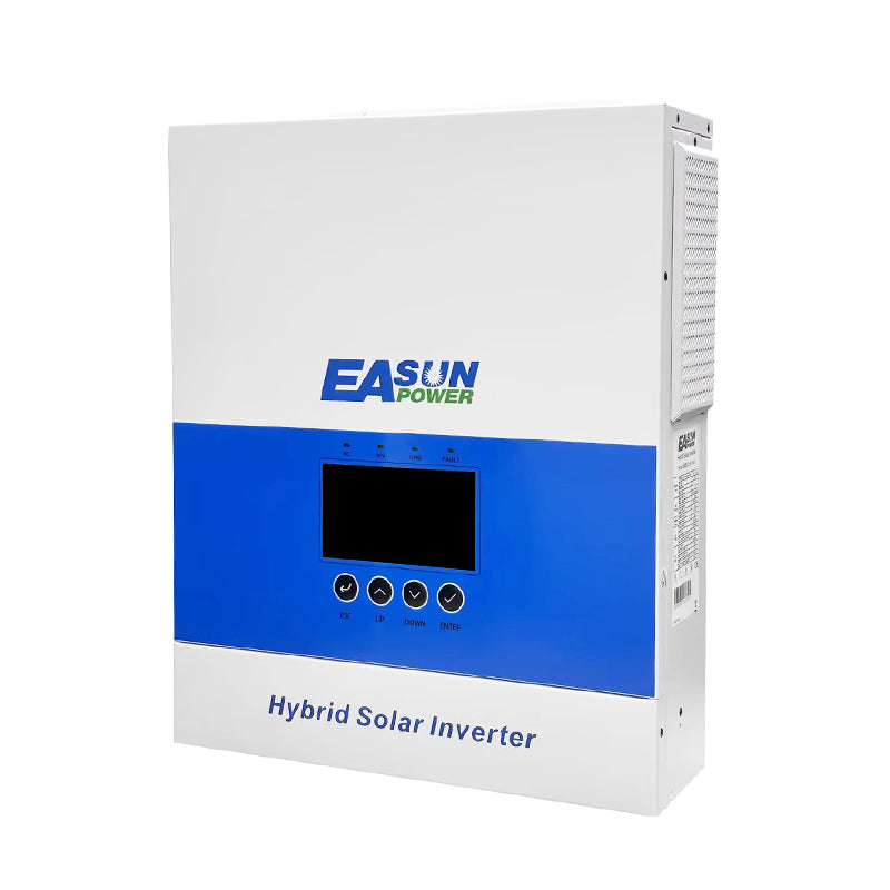 Invertor hibrid/off-grid 6.5 KP 48 V, undă sinusoidală pură, MPPT 120 A, Wi-Fi | EASUN
