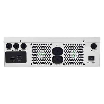 Invertor hibrid/off-grid 6.5 KP 48 V, undă sinusoidală pură, MPPT 120 A, Wi-Fi | EASUN