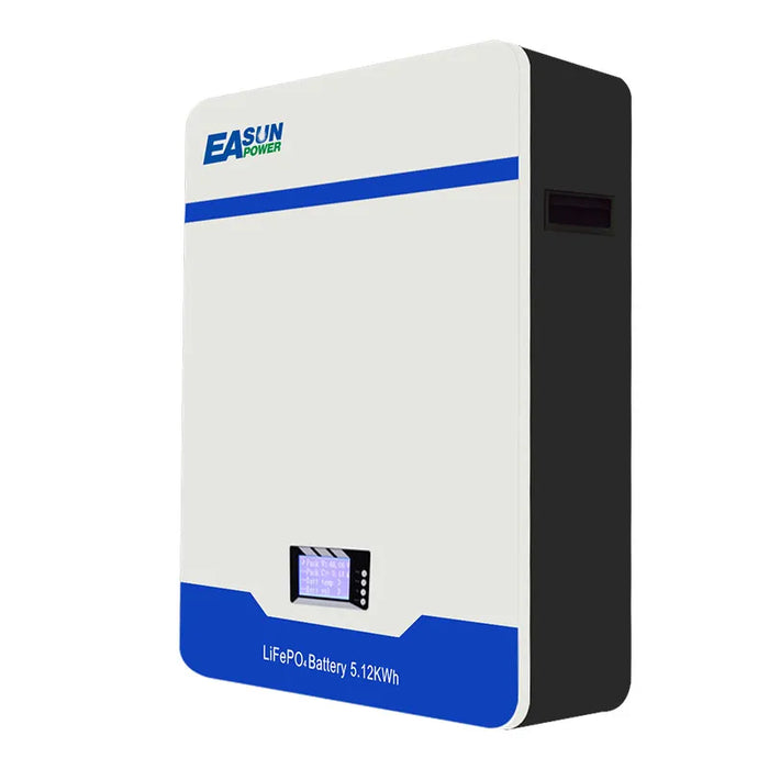 Baterie LiFePO4 48 V (51,2 V) 100/200/300 Ah (~5,12/10,24/15,36 kWh) montată pe perete pentru stocare fotovoltaică/Off-Grid