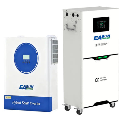 Baterie LiFePO4 48 V (51,2 V) 300 Ah ~15 kWh pentru stocare fotovoltaică rezidențială | EASUN POWER