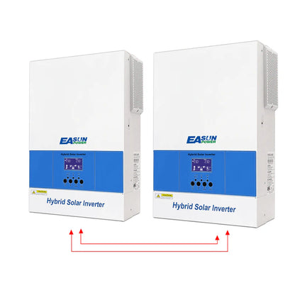 Easun Power invertor 6.2KP cu controler solar MPPT 120A și WiFi
