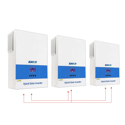 Easun Power invertor 6.2KP cu controler solar MPPT 120A și WiFi
