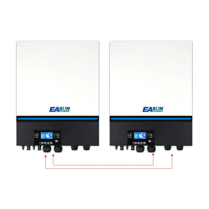 Easun Invertor solar 11KW 150A MPPT Controler de încărcare solară WiFi încorporat