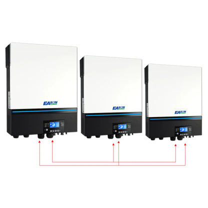 Easun Invertor solar 11KW 150A MPPT Controler de încărcare solară WiFi încorporat